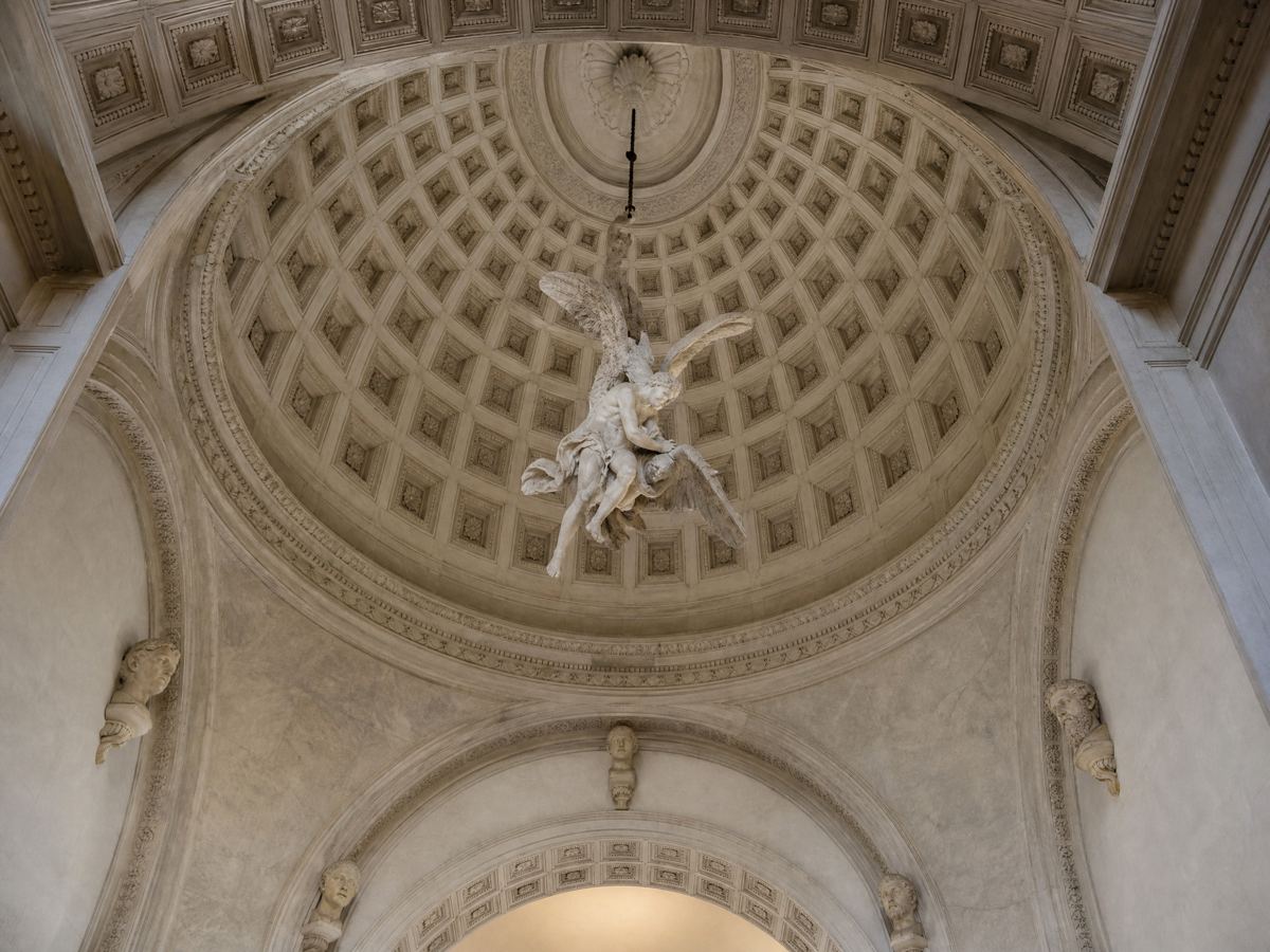La Tribuna con Ganimede sospeso dalla volta, Palazzo Grimani